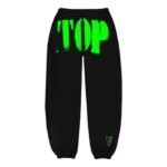 YoungBoy NBA x Vlone Green Top Black Sweatpants