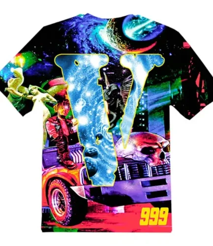 Black Juice Wrld x Vlone Cosmic T-shirt