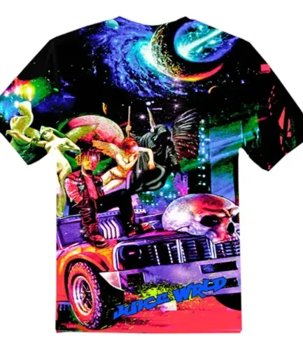 Black Juice Wrld x Vlone Cosmic T-shirt